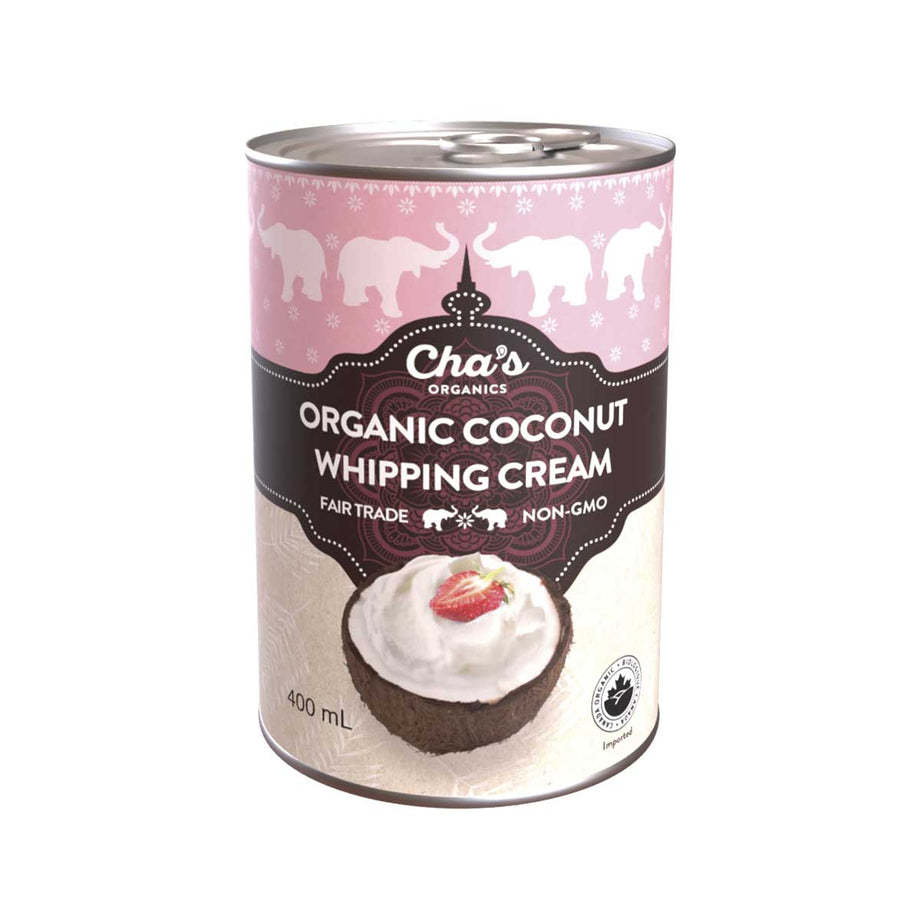 Crème de coco à fouetter – Cha's Organics