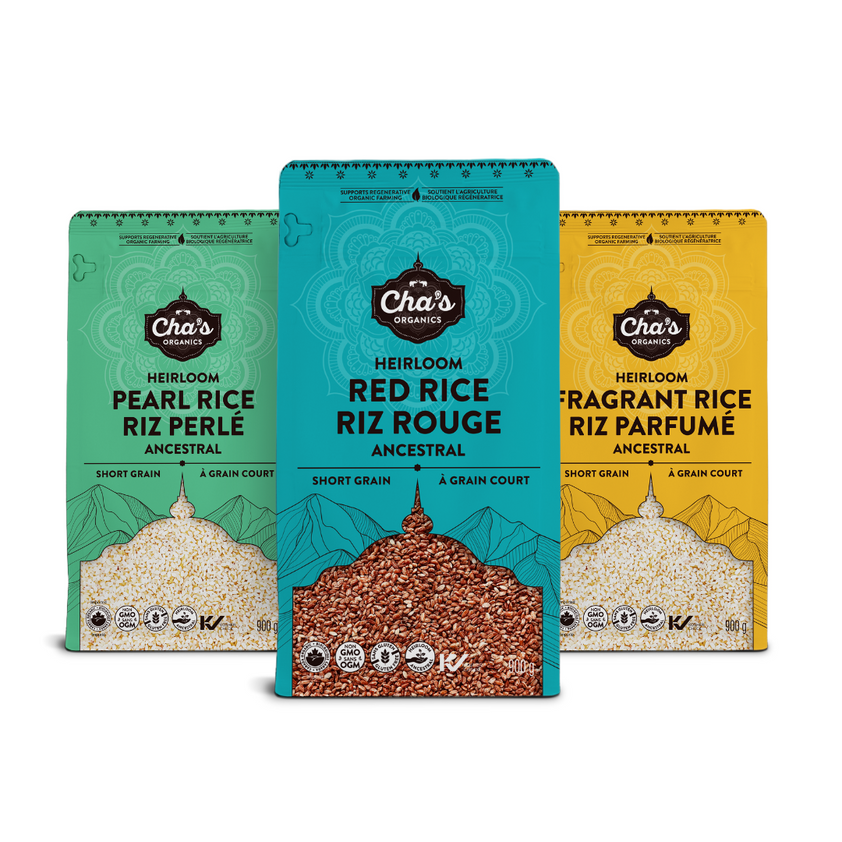 Heirloom Rice Variety Pack – Cha's Organics