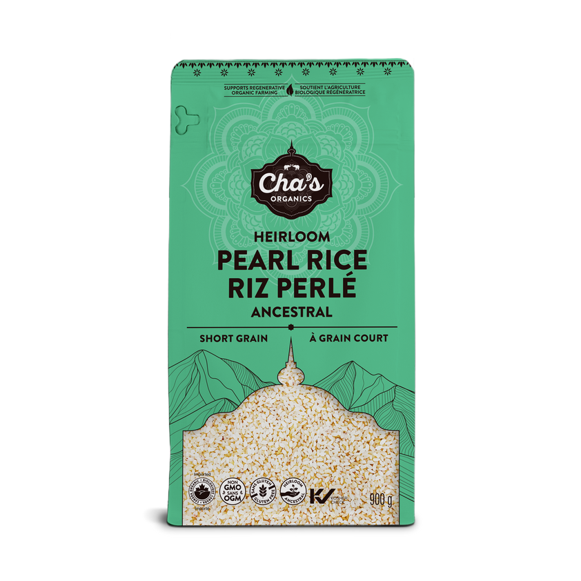 Pearl Rice Cover Heirloom Pearl Rice – Cha's Organics